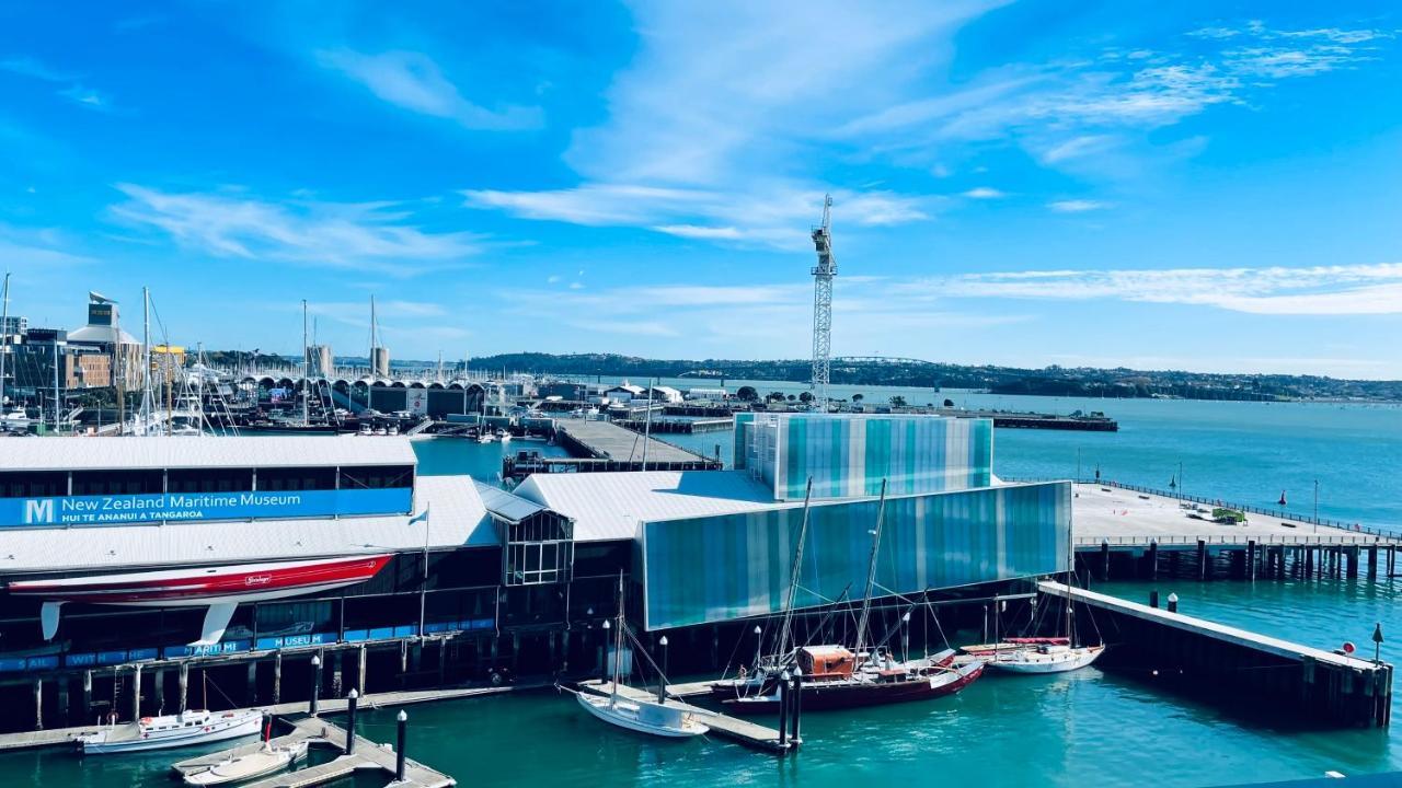 New Waterfront Penthouse On Princes Wharf With Harbor View! The Heart Of Auckland City! Free Parking! Exterior photo