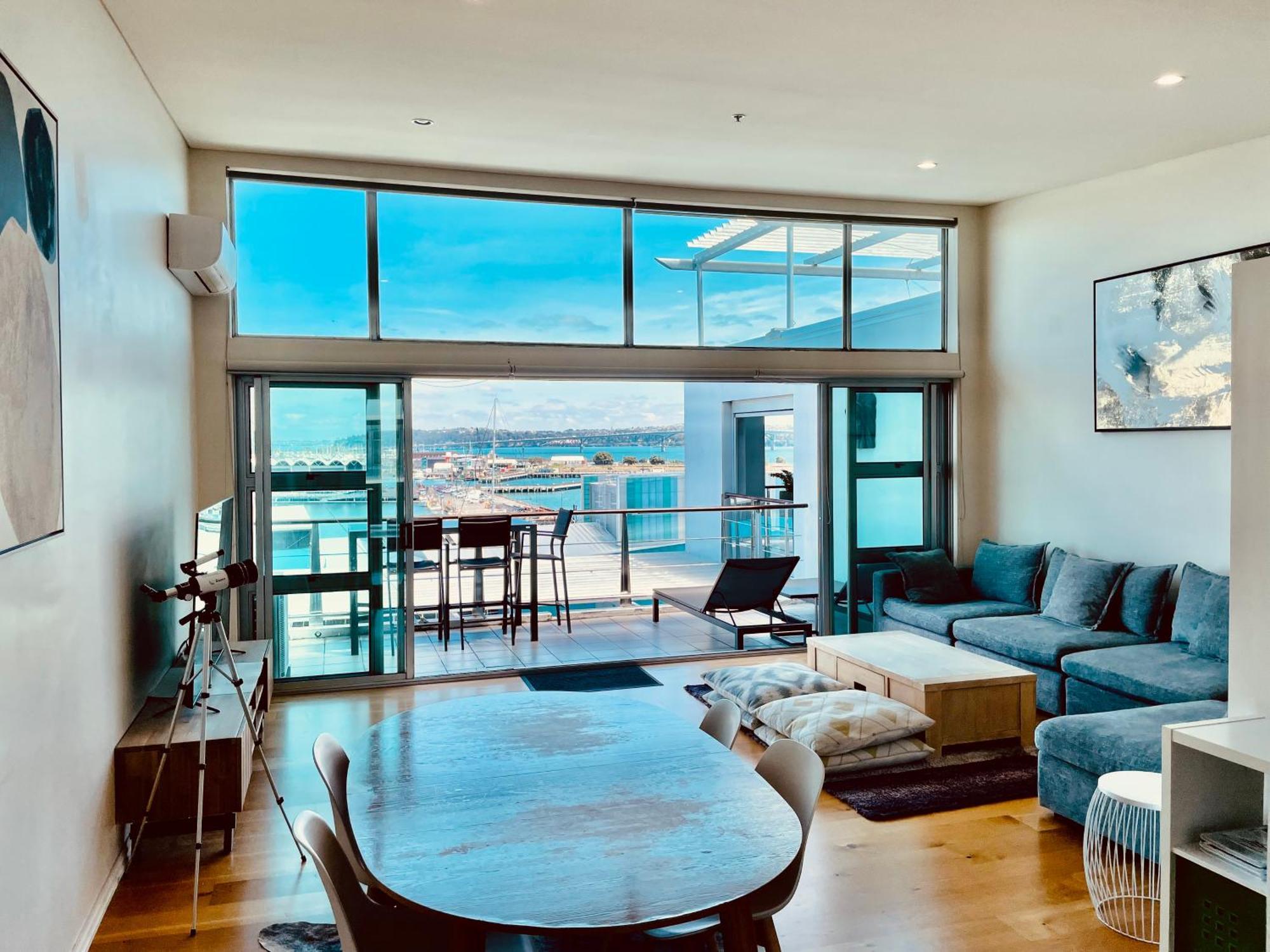 New Waterfront Penthouse On Princes Wharf With Harbor View! The Heart Of Auckland City! Free Parking! Exterior photo