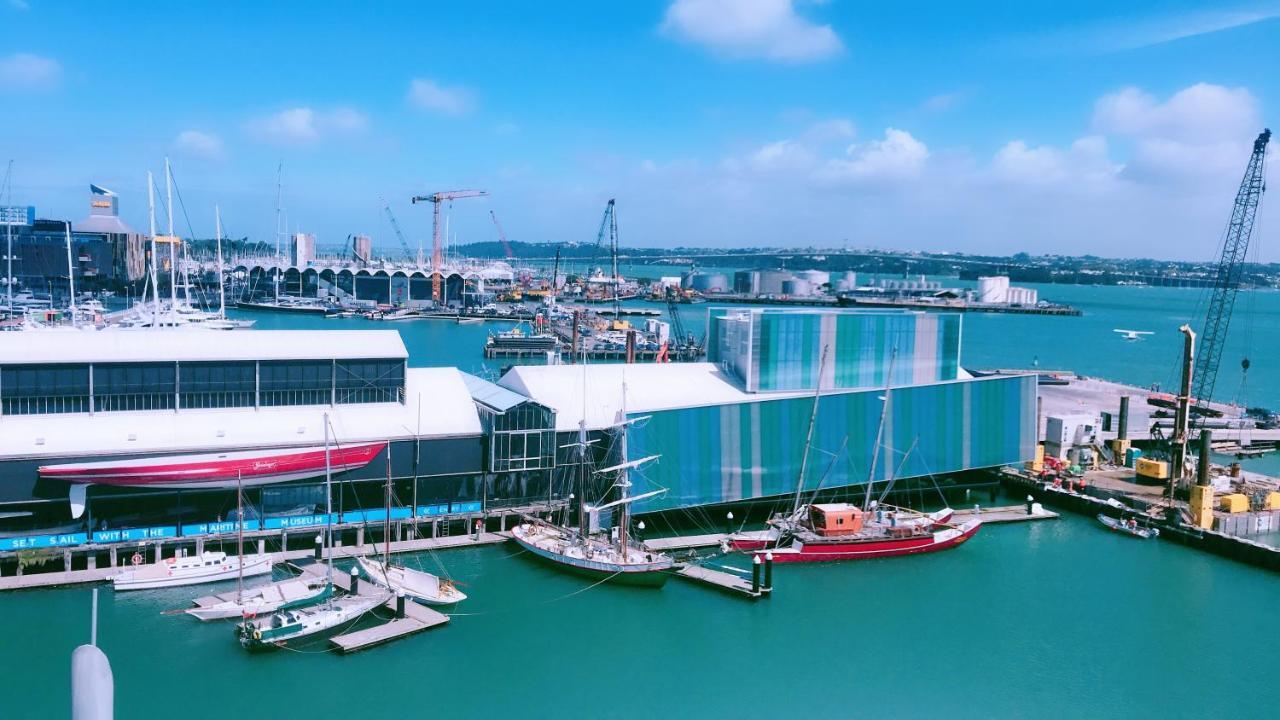 New Waterfront Penthouse On Princes Wharf With Harbor View! The Heart Of Auckland City! Free Parking! Exterior photo